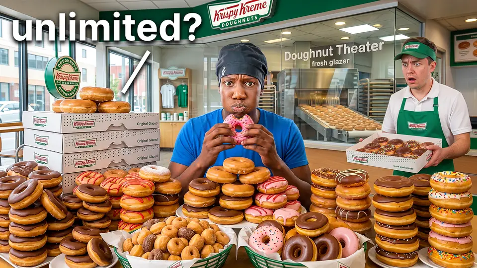 Обложки для трэвела, еды и выживания — Пончики Krispy Kreme
