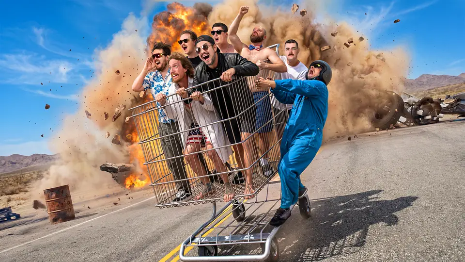 Обложки для игр, развлечений и спорта — Jackass: Майкл и Марти