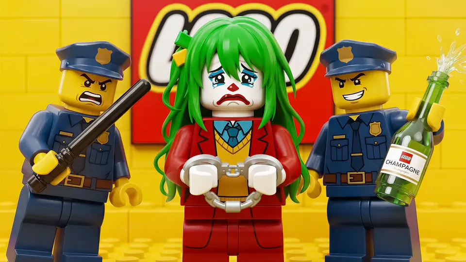 Обложки для игр, развлечений и спорта — Развод на LEGO
